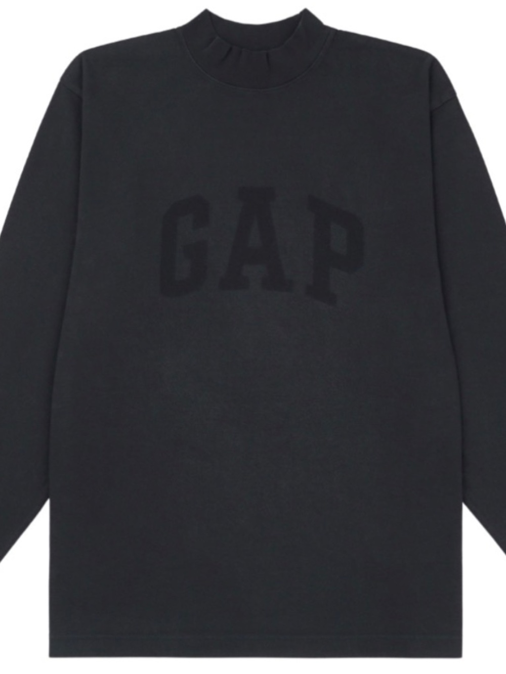 Yeezy Gap Balenciaga Dove LS T Black M - Picture 2 of 15